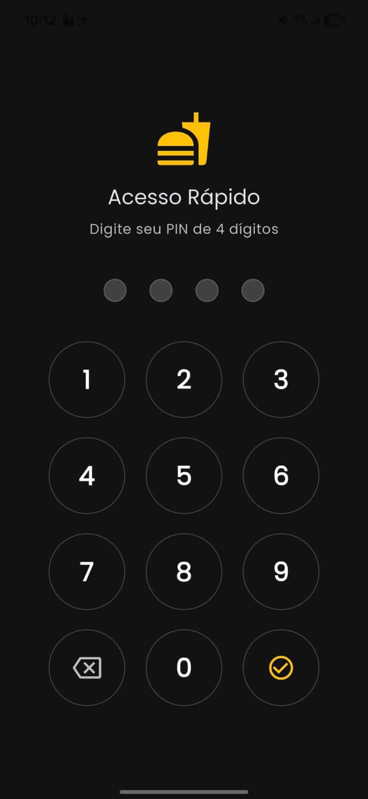 Tela Inicial do Módulo Dono